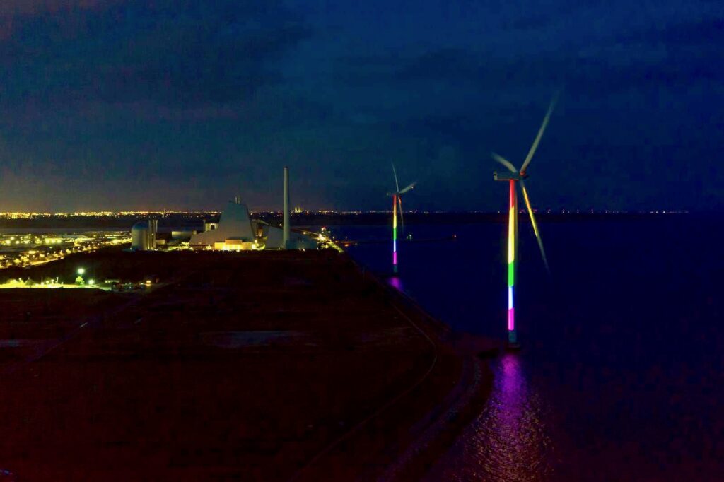 Orsted puts on a rainbow show to promote diversity
