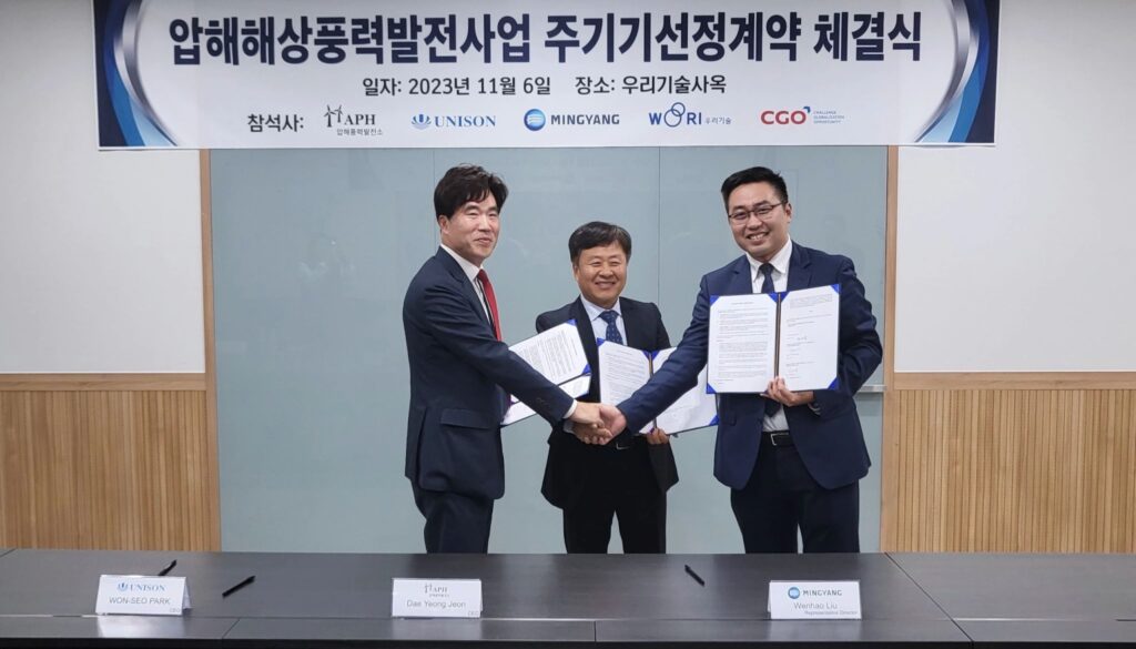 Mingyang seals 80MW South Korean deal Mingyang seals 80MW South Korean deal
