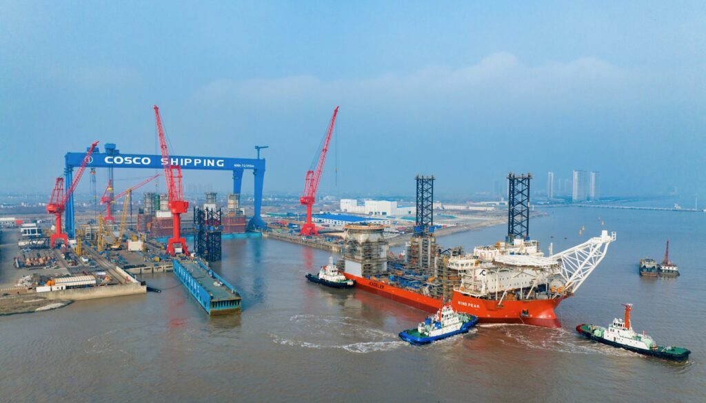 Cadeler launches turbine installation vessel Cadeler launches turbine installation vessel