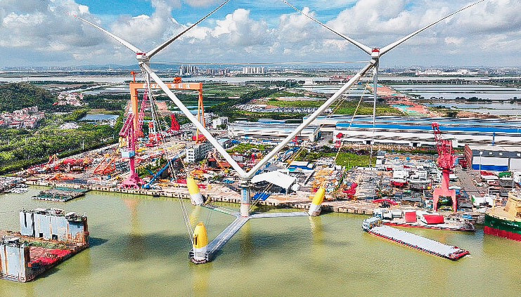 Mingyang launches 16.6MW floater Mingyang launches 16.6MW floater
