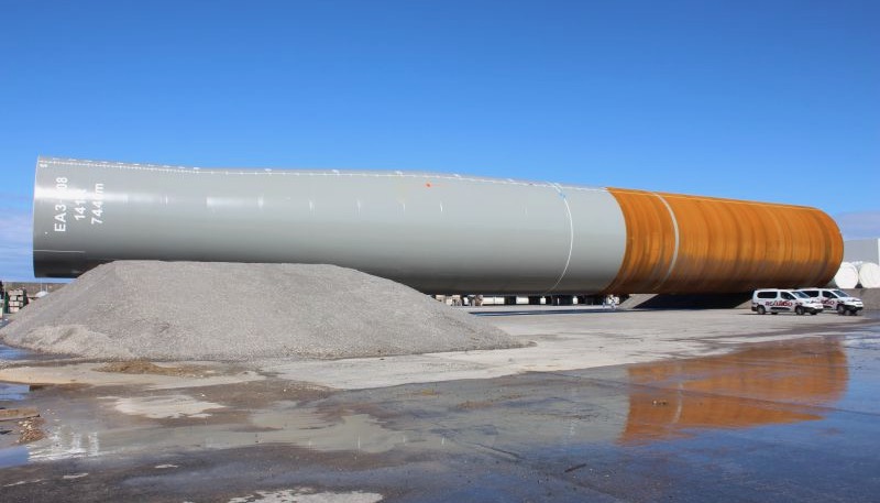Haizea finishes its first monopile for East Anglia 3