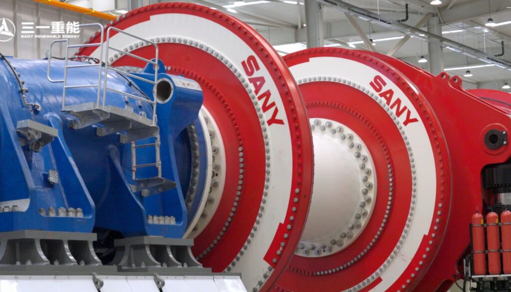 Sany powers up 35MW test bench