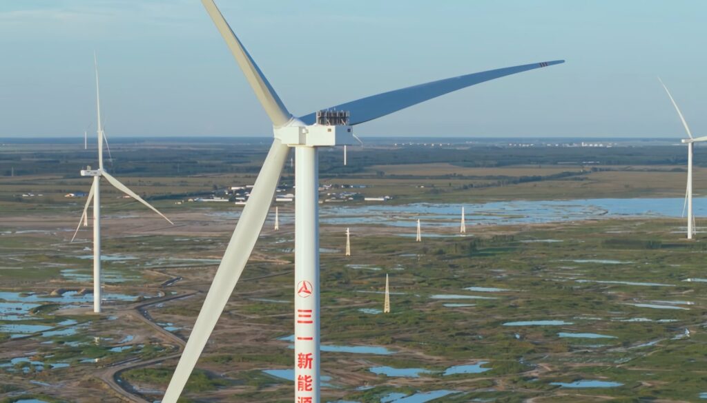 Sany's 15MW onshore turbine powers up