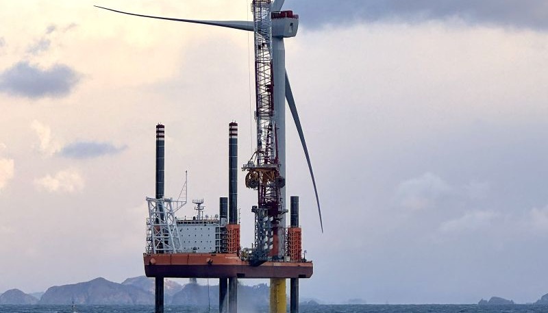 Jeonnam 1 enters commissioning phase Siemens Gamesa fits final Jeonnam turbine
