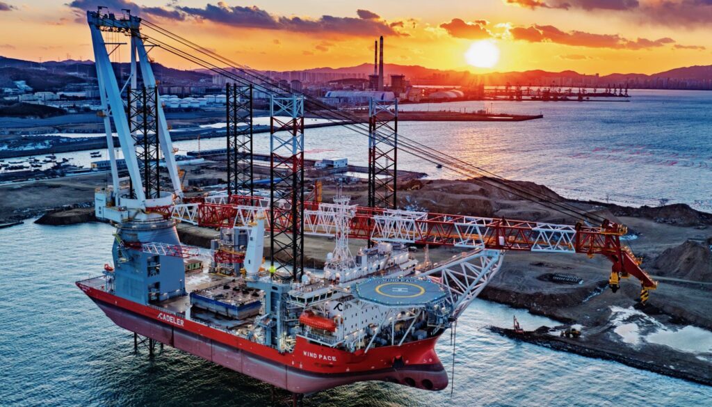 Cadeler names latest jack-up Wind Pace Cadeler names latest jack-up Wind Pace