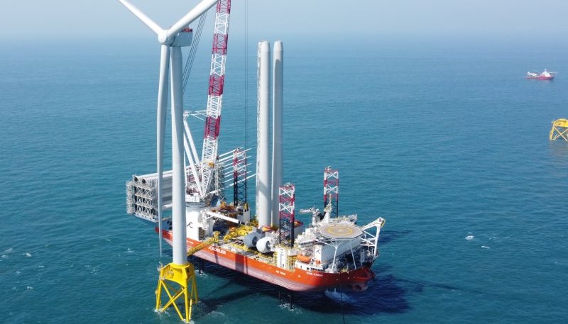 Siemens Gamesa installs first 236-metre rotor turbine Siemens Gamesa installs first 236-metre rotor turbine