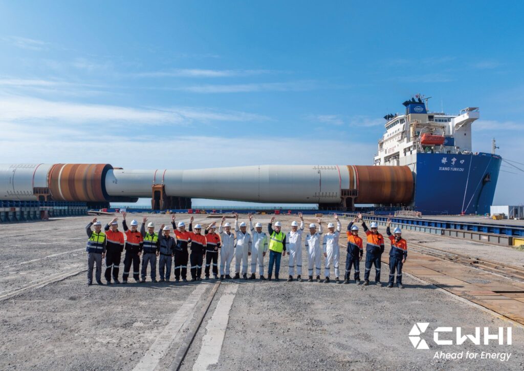 CWHI ships third batch of Inch Cape monopiles