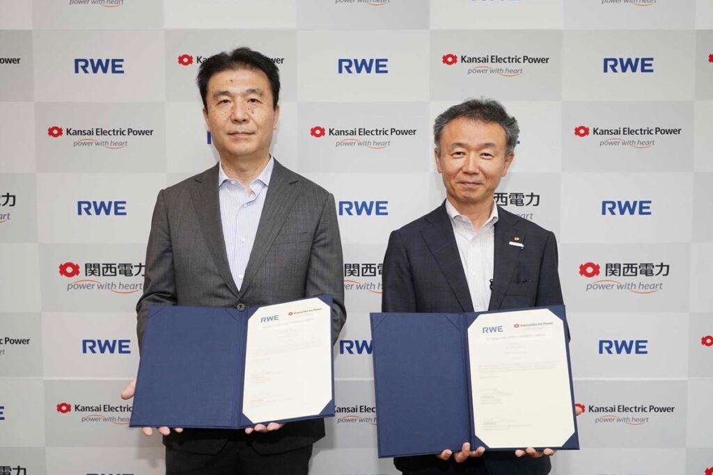 RWE and Kansai sign Japanese offshore pact