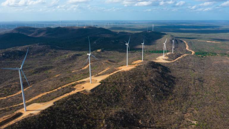 The Boqueirao wind farm