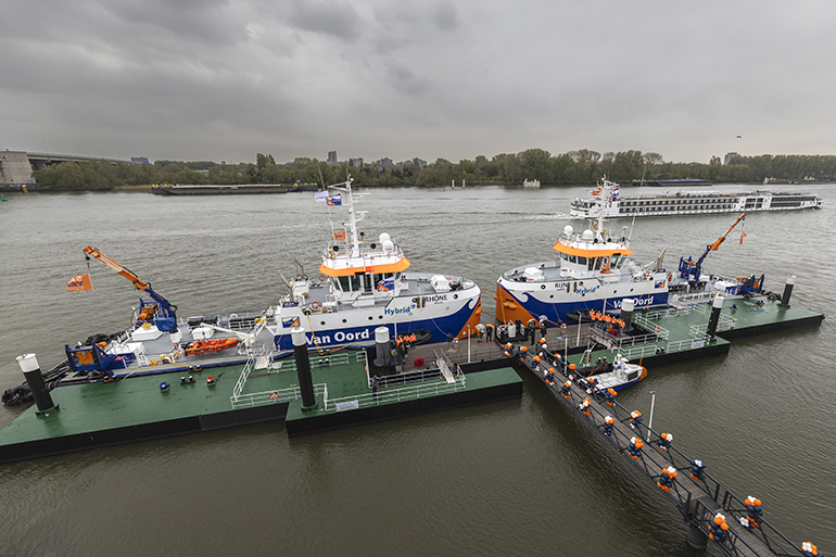 Van Oord christens new vessels Van Oord christens new vessels
