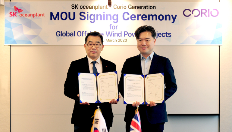 SK oceanplant, Corio forge 6.8GW offshore wind partnership SK oceanplant