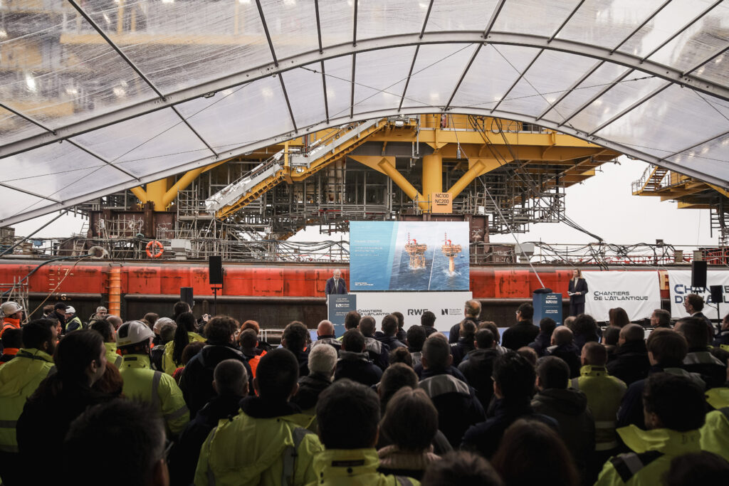 Nordseecluster substations completed in France
