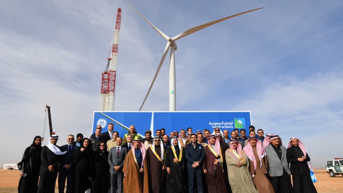 Saudis welcome GE pioneer