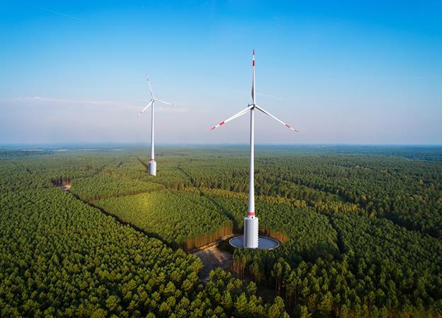 US showcase for German towers