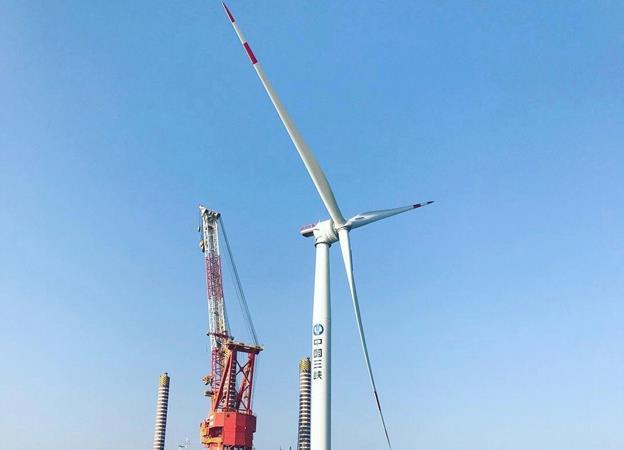 Haliade rises offshore in China