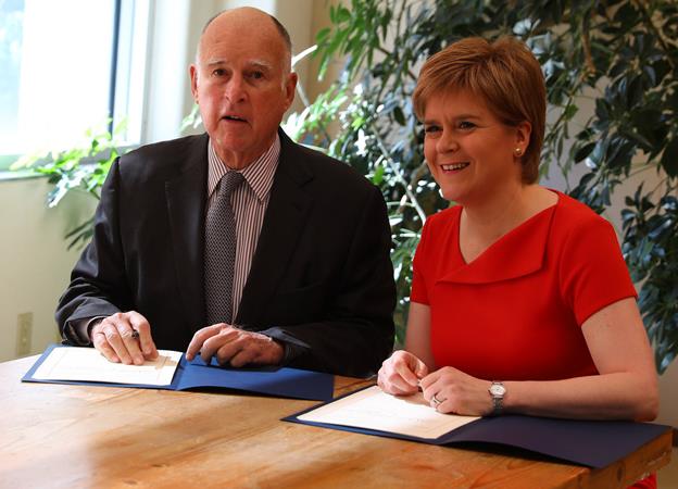 Scotland, California talk offshore Scotland