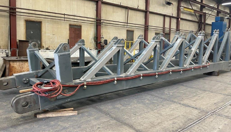 Mammoet fabricates first parts for SK6000 ring crane Mammoet fabricates first parts for SK6000 ring crane