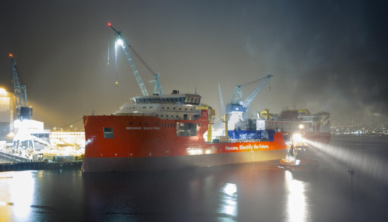 Nexans launches for Electra cable-lay ship Nexans launches for Electra cable-lay ship