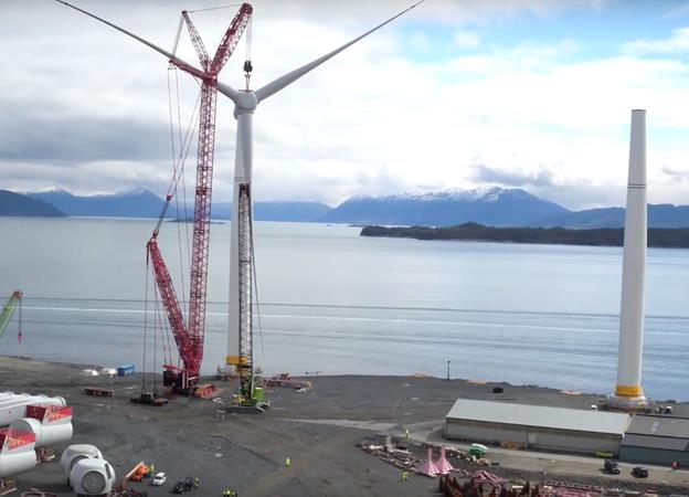 Hywind turbines take shape Hywind turbines take shape