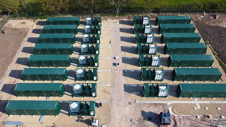 50MW English battery goes online