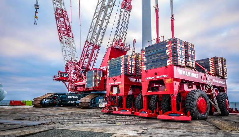 Mammoet wins Dogger Bank lifting contract Mammoet wins Dogger Bank lifting contract