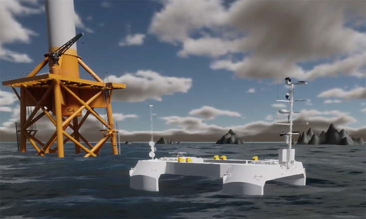 Virtual world created for offshore wind robotics Virtual world created for offshore wind robotics