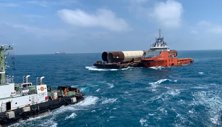ABL completes Yunlin monopiles work ABL completes Yunlin monopiles work