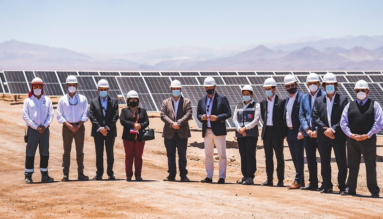 Acciona inaugurates 300MW Chile solar Acciona inaugurates 300MW Chile solar