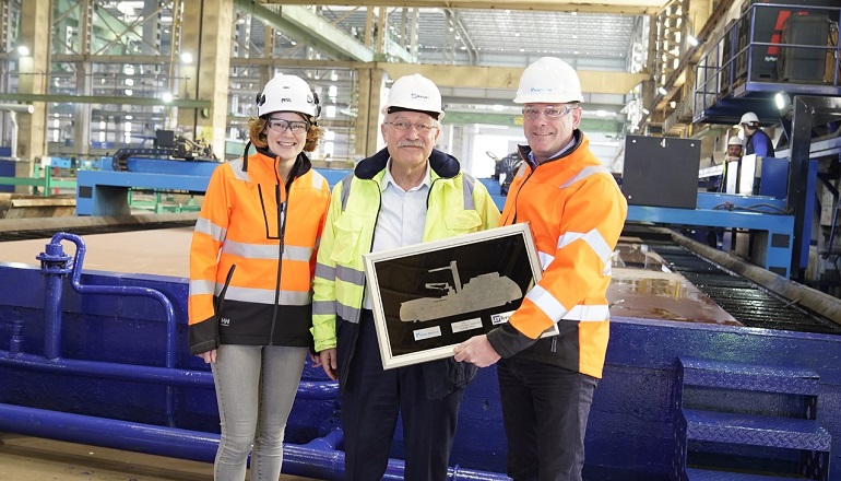 Acta Marine toasts steel cutting for CSOV duo