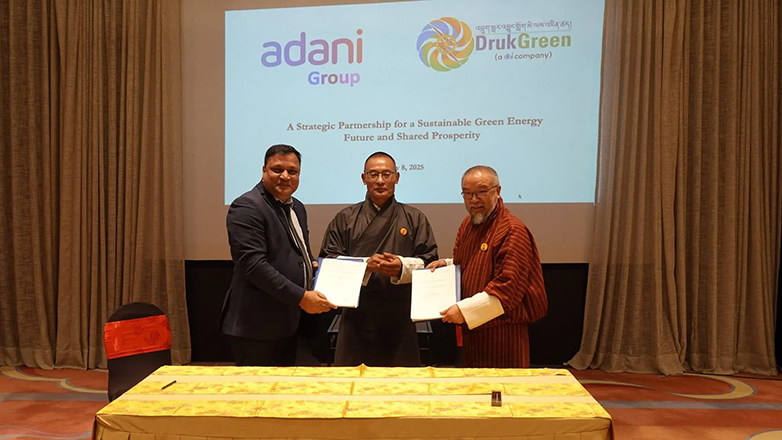 Adani, Druk Green team up for 5GW hydro projects Adani
