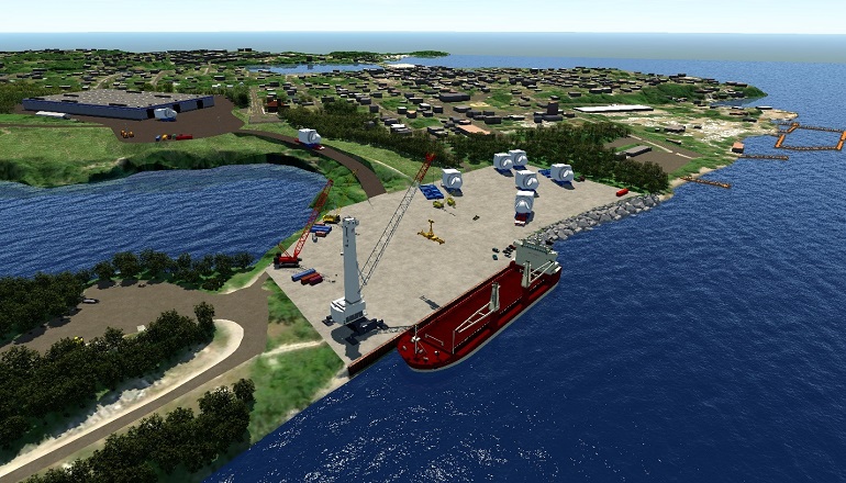 Consortium unveils NY offshore wind port upgrade Consortium unveils NY offshore wind port upgrade