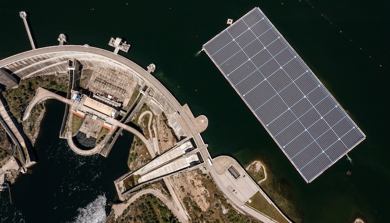 EDP inaugurates Portuguese floating solar farm EDP inaugurates Portuguese floating solar farm