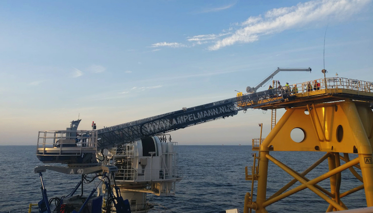 Ampelmann books Asian offshore wind debut Ampelmann books Asian offshore wind debut