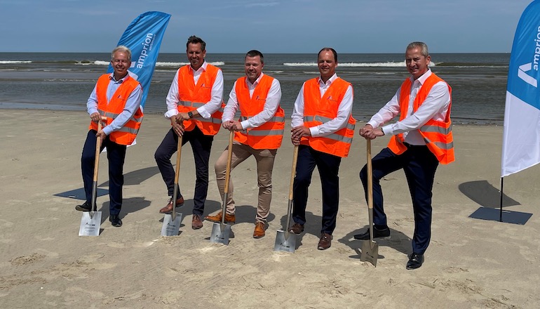 Amprion breaks ground for DolWin4 and BorWin4 Amprion breaks ground for DolWin4 and BorWin4