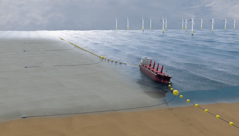 Dutch researchers look to protect turbines from ships Dutch researchers look to protect turbines from ships