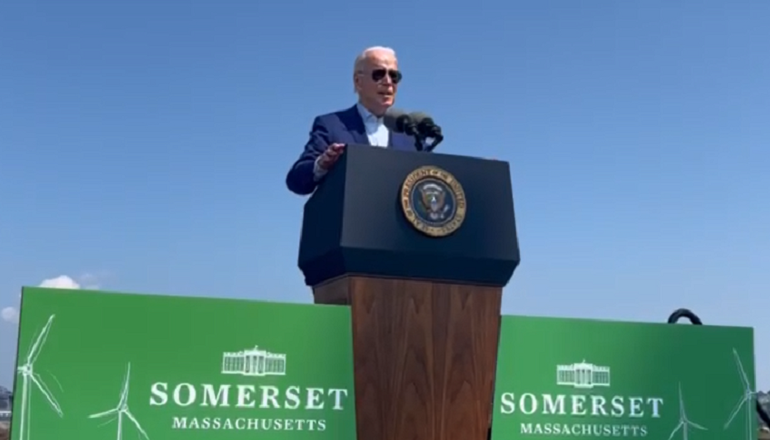 Biden visits Prysmian offshore wind cable factory site