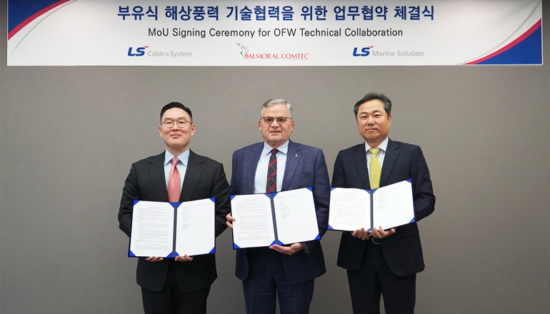 Balmoral inks South Korean floating wind MoU