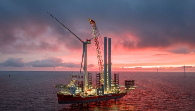 Vestas nacelles land at Baltic Power