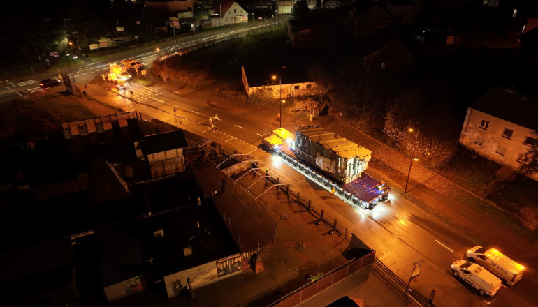 Transformers land for Baltica 2 substation Transformers land for Baltica 2 substation