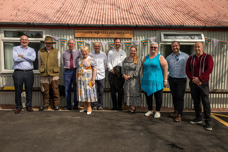 Community fund repairs South Lanarkshire village hall