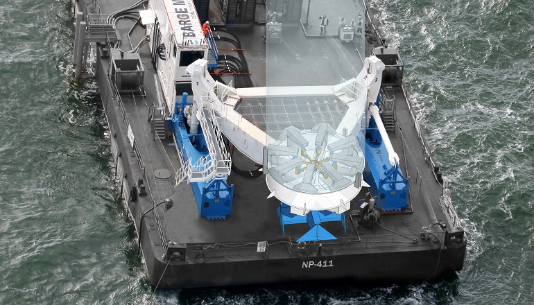 Barge Master unveils feeder for supersized turbines