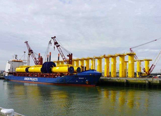 Belwind 2 kit reaches Ostende