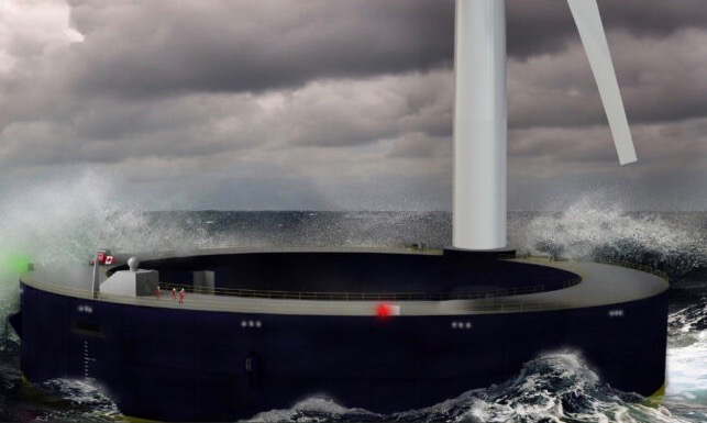 US company unveils 20MW wind-marine hybrid