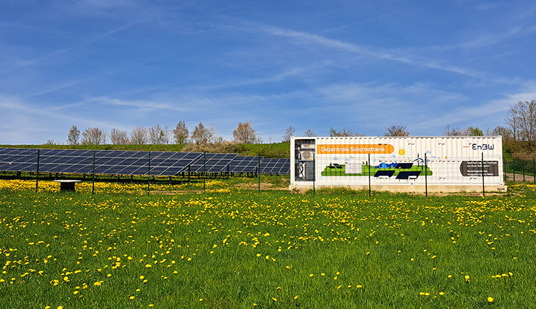EnBW to install 100MW battery at Marbach EnBW to install 100MW battery at Marbach
