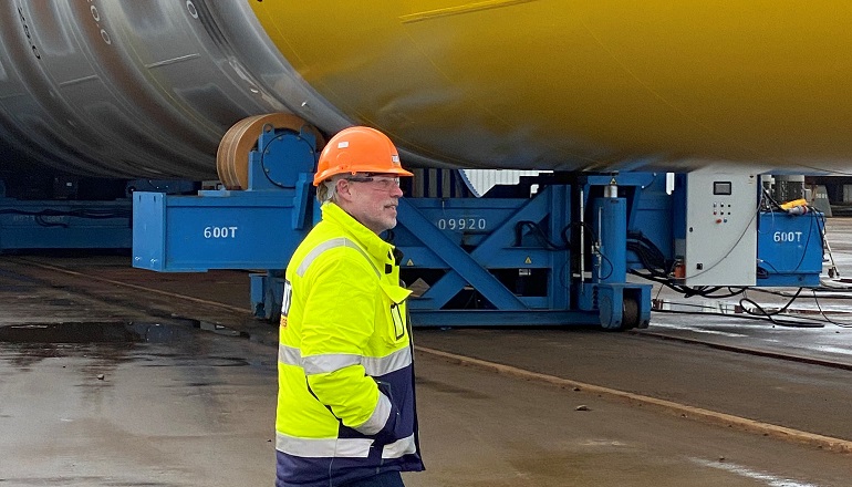Bladt expands factory for supersized monopiles Bladt expands factory for supersized monopiles