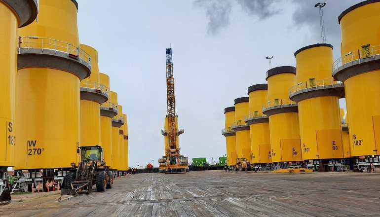 Bladt Industries forges US offshore tie-up Bladt loads out first Hornsea 2 transition pieces
