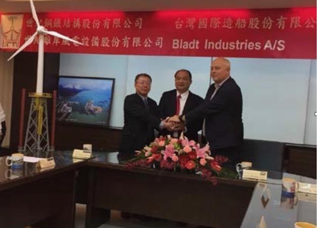 Bladt forges Taiwan links