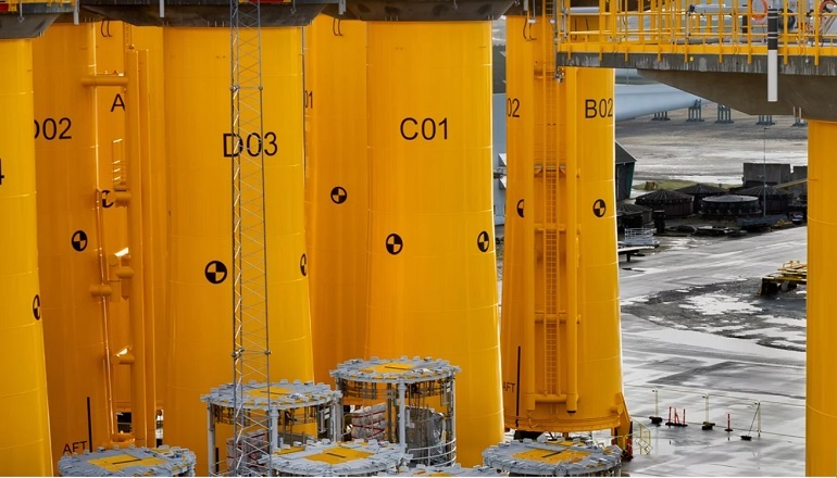 Bladt rolls steel for Kaskasi foundations