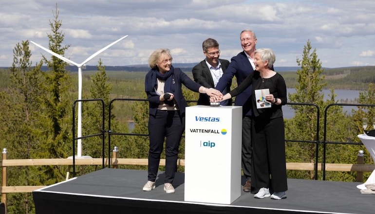 Vattenfall inaugurates 353MW Swedish onshore giant Vattenfall inaugurates 353MW Swedish onshore giant