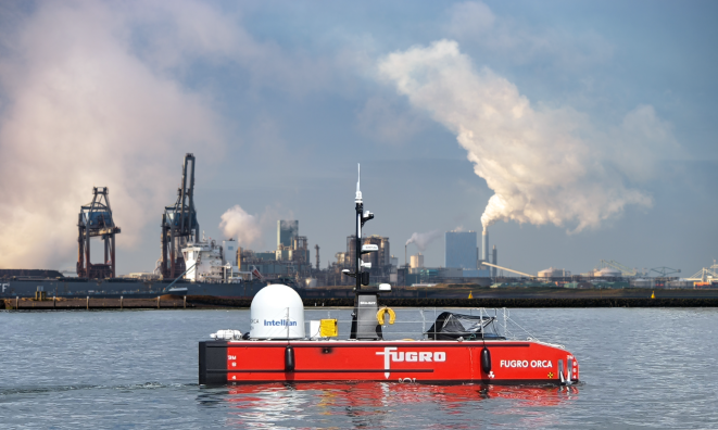 Fugro launches uncrewed vessel in the Netherlands Fugro launches uncrewed vessel in the Netherlands